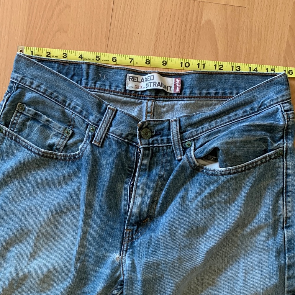 Levi's  559 Relaxed Straight Jeans - Light Blue Denim